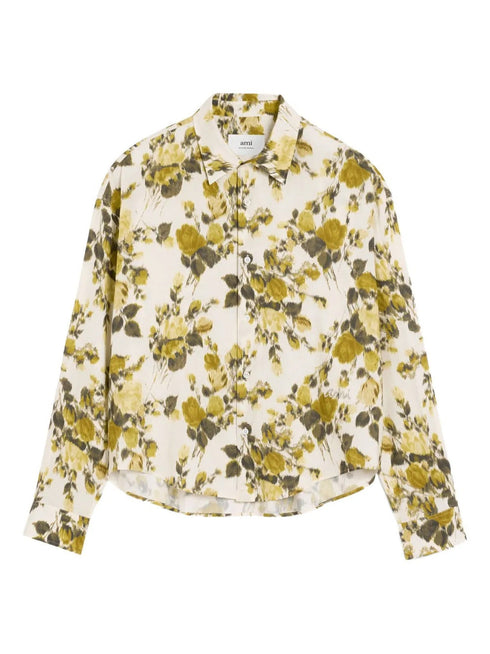 AMI PARIS PRINT SKIRT